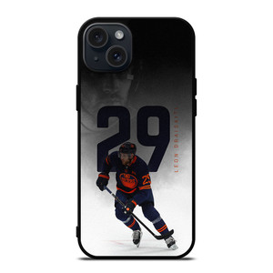 LEON DRAISAITL EDMONTON OILERS iPhone 15 Plus Case Cover