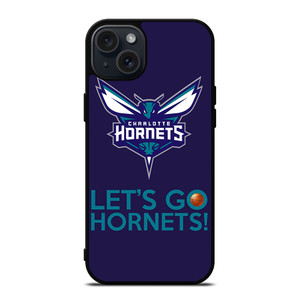 LETS GO CHARLOTTE HORNETS NBA BASKETBALL iPhone 15 Plus Case Cover LETS GO CHARLOTTE HORNETS NBA BASKETBALL iPhone 15 Plus Case Cover
