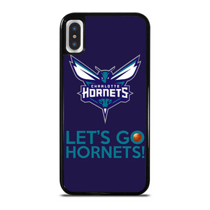LETS GO CHARLOTTE HORNETS NBA BASKETBALL iPhone X / XS Case Cover