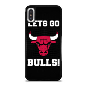 LETS GO CHICAGO BULLS NBA BASKETBALL iPhone X / XS Case Cover