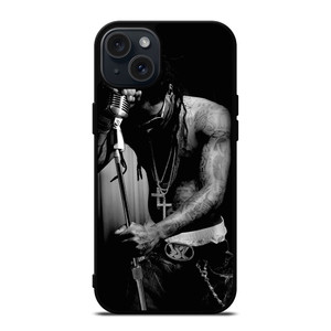LIL WAYNE BLACK WHITE iPhone 15 Plus Case Cover LIL WAYNE BLACK WHITE iPhone 15 Plus Case Cover