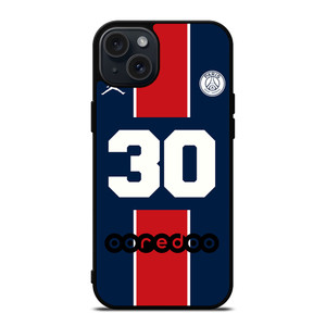 LIONEL MESSI PSG PARIS SAINT GERMAIN 30 iPhone 15 Plus Case Cover LIONEL MESSI PSG PARIS SAINT GERMAIN 30 iPhone 15 Plus Case Cover