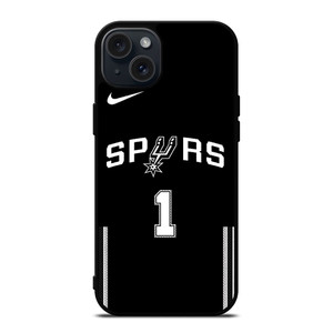LONNIE WALKER SAN ANTONIO SPURS NIKE NBA 2021-22 iPhone 15 Plus Case Cover