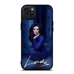 LORDE NEW ZEALAND SINGER iPhone 15 Plus Case Cover LORDE NEW ZEALAND SINGER iPhone 15 Plus Case Cover