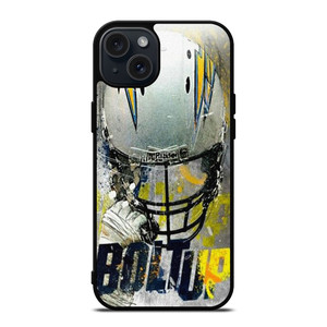 LOS ANGELES CHARGERS FOOTBALL BOLT UP iPhone 15 Plus Case Cover LOS ANGELES CHARGERS FOOTBALL BOLT UP iPhone 15 Plus Case Cover