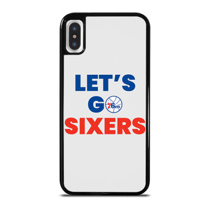 LETS GO PHILADELPHIA 76ERS NBA BASKETBALL iPhone X / XS Case Cover LETS GO PHILADELPHIA 76ERS NBA BASKETBALL iPhone X / XS Case Cover