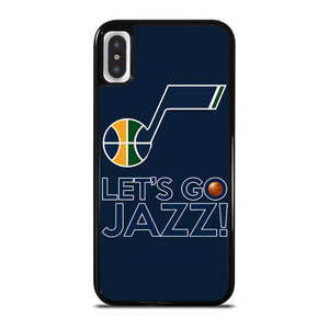 LETS GO UTAH JAZZ NBA BASKETBALL iPhone X / XS Case Cover