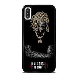 LIL DURK LOVE SONGS FOR THE STREETS iPhone X / XS Case Cover LIL DURK LOVE SONGS FOR THE STREETS iPhone X / XS Case Cover