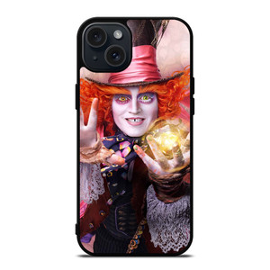 MAD HATTER ALICE IN WONDERLAND MOVIES 2 iPhone 15 Plus Case Cover MAD HATTER ALICE IN WONDERLAND MOVIES 2 iPhone 15 Plus Case Cover
