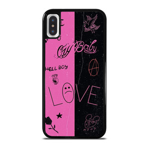 LIL PEEP LOVE PINK iPhone X / XS Case Cover