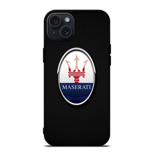 MASERATI CARBON FIBER iPhone 15 Plus Case Cover MASERATI CARBON FIBER iPhone 15 Plus Case Cover