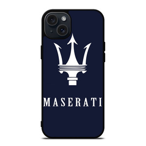 MASERATI FLAT LOGO iPhone 15 Plus Case Cover