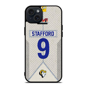 MATTHEW STAFFORD LOS ANGELES RAMS NFL SUPER BOWL LVI iPhone 15 Plus Case Cover