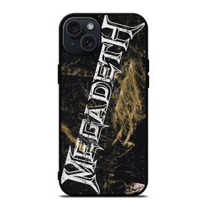 MEGADETH METAL BAND GRUNGE iPhone 15 Plus Case Cover MEGADETH METAL BAND GRUNGE iPhone 15 Plus Case Cover