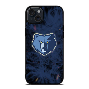 MEMPHIS GRIZZLIES BASKETBALL NBA FIRE iPhone 15 Plus Case Cover