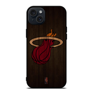 MIAMI HEAT BASKETBALL COURT NBA iPhone 15 Plus Case Cover MIAMI HEAT BASKETBALL COURT NBA iPhone 15 Plus Case Cover