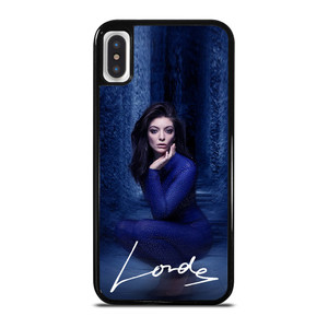LORDE NEW ZEALAND SINGER iPhone X / XS Case Cover