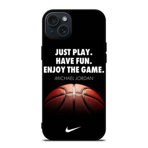MICHAEL JORDAN BASKETBALL NIKE iPhone 15 Plus Case Cover MICHAEL JORDAN BASKETBALL NIKE iPhone 15 Plus Case Cover