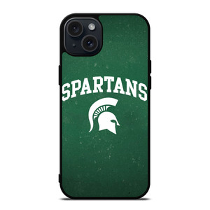 MICHIGAN STATE SPARTANS LOGO iPhone 15 Plus Case Cover