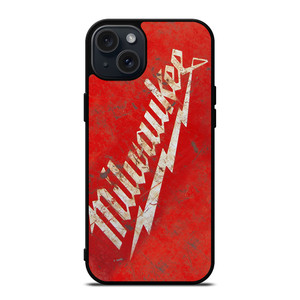 MILWAUKEE RUSTY LOGO iPhone 15 Plus Case Cover MILWAUKEE RUSTY LOGO iPhone 15 Plus Case Cover