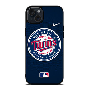 MINNESOTA TWINS MLB BASEBALL NIKE iPhone 15 Plus Case Cover MINNESOTA TWINS MLB BASEBALL NIKE iPhone 15 Plus Case Cover
