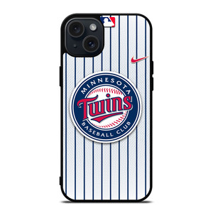 MINNESOTA TWINS MLB NIKE iPhone 15 Plus Case Cover MINNESOTA TWINS MLB NIKE iPhone 15 Plus Case Cover