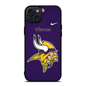 MINNESOTA VIKINGS NFL FOOTBALL NIKE iPhone 15 Plus Case Cover MINNESOTA VIKINGS NFL FOOTBALL NIKE iPhone 15 Plus Case Cover