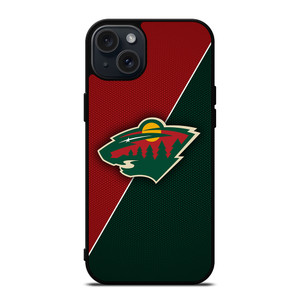 MINNESOTA WILD NHL HOCKEY LOGO iPhone 15 Plus Case Cover