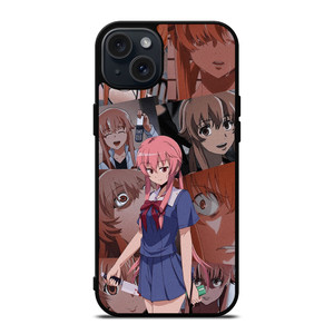 MIRAI NIKKI ANIME COLLAGE iPhone 15 Plus Case Cover MIRAI NIKKI ANIME COLLAGE iPhone 15 Plus Case Cover