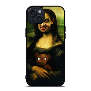 MONA LISA PAINTING MR BEAN iPhone 15 Plus Case Cover