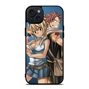 NATSU LUCY FAIRY TAIL ANIME iPhone 15 Plus Case Cover NATSU LUCY FAIRY TAIL ANIME iPhone 15 Plus Case Cover