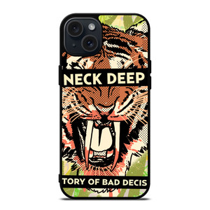 NECK DEEP A HISTORY OF A BAD DECISIONS iPhone 15 Plus Case Cover