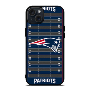 NEW ENGLAND PATRIOTS FOOTBALL FIELD iPhone 15 Plus Case Cover