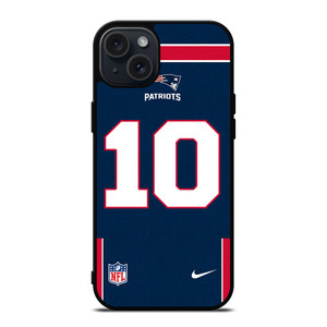 NEW ENGLAND PATROTS MAC JONES 10 NFL NIKE iPhone 15 Plus Case Cover NEW ENGLAND PATROTS MAC JONES 10 NFL NIKE iPhone 15 Plus Case Cover