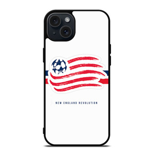 NEW ENGLAND REVOLUTION SOCCER iPhone 15 Plus Case Cover NEW ENGLAND REVOLUTION SOCCER iPhone 15 Plus Case Cover