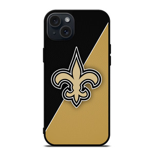 NEW ORLEANS SAINTS NFL FOOTBALL LOGO iPhone 15 Plus Case Cover