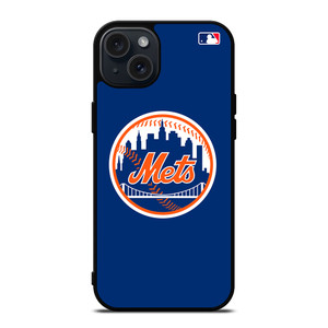 NEW YORK METS MLB LOGO iPhone 15 Plus Case Cover