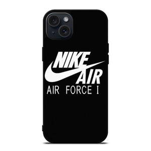 NIKE AIR FORCE 1 LOGO iPhone 15 Plus Case Cover NIKE AIR FORCE 1 LOGO iPhone 15 Plus Case Cover