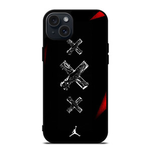 NIKE AIR JORDAN CROSS iPhone 15 Plus Case Cover