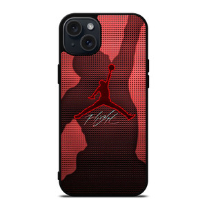 NIKE AIR JORDAN FLIGHT iPhone 15 Plus Case Cover