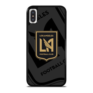 LOS ANGELES FC MLS BLACK iPhone X / XS Case Cover