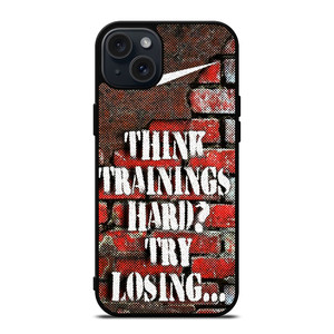 NIKE SWOOSH QUOTES iPhone 15 Plus Case Cover NIKE SWOOSH QUOTES iPhone 15 Plus Case Cover