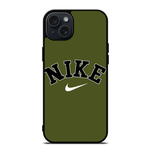 NIKE SWOOSH VINTAGE ARMY iPhone 15 Plus Case Cover