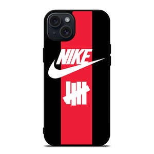 NIKE UNDEFEATED STRIPE iPhone 15 Plus Case Cover NIKE UNDEFEATED STRIPE iPhone 15 Plus Case Cover