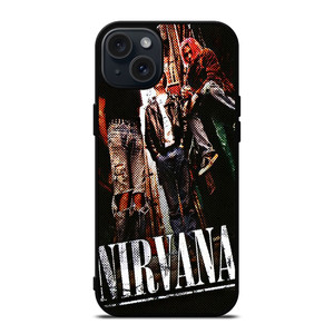 NIRVANA ROCK BAND iPhone 15 Plus Case Cover