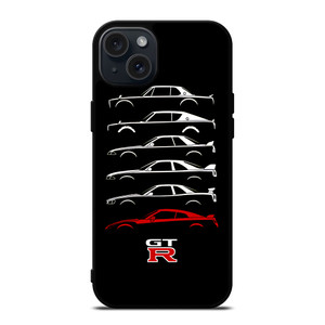NISSAN GTR EVOLUTION iPhone 15 Plus Case Cover NISSAN GTR EVOLUTION iPhone 15 Plus Case Cover
