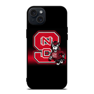 NORTH CAROLINA STATE WOLFPACK FOOTBALL iPhone 15 Plus Case Cover NORTH CAROLINA STATE WOLFPACK FOOTBALL iPhone 15 Plus Case Cover