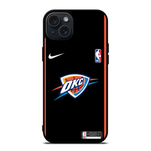 OKLAHOMA CITY THUNDER NIKE NBA BASKETBALL iPhone 15 Plus Case Cover OKLAHOMA CITY THUNDER NIKE NBA BASKETBALL iPhone 15 Plus Case Cover