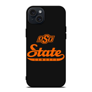 OKLAHOMA STATE COWBOYS LOGO iPhone 15 Plus Case Cover OKLAHOMA STATE COWBOYS LOGO iPhone 15 Plus Case Cover