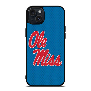 OLE MISS UNIVERSITY FOOTBALL iPhone 15 Plus Case Cover OLE MISS UNIVERSITY FOOTBALL iPhone 15 Plus Case Cover
